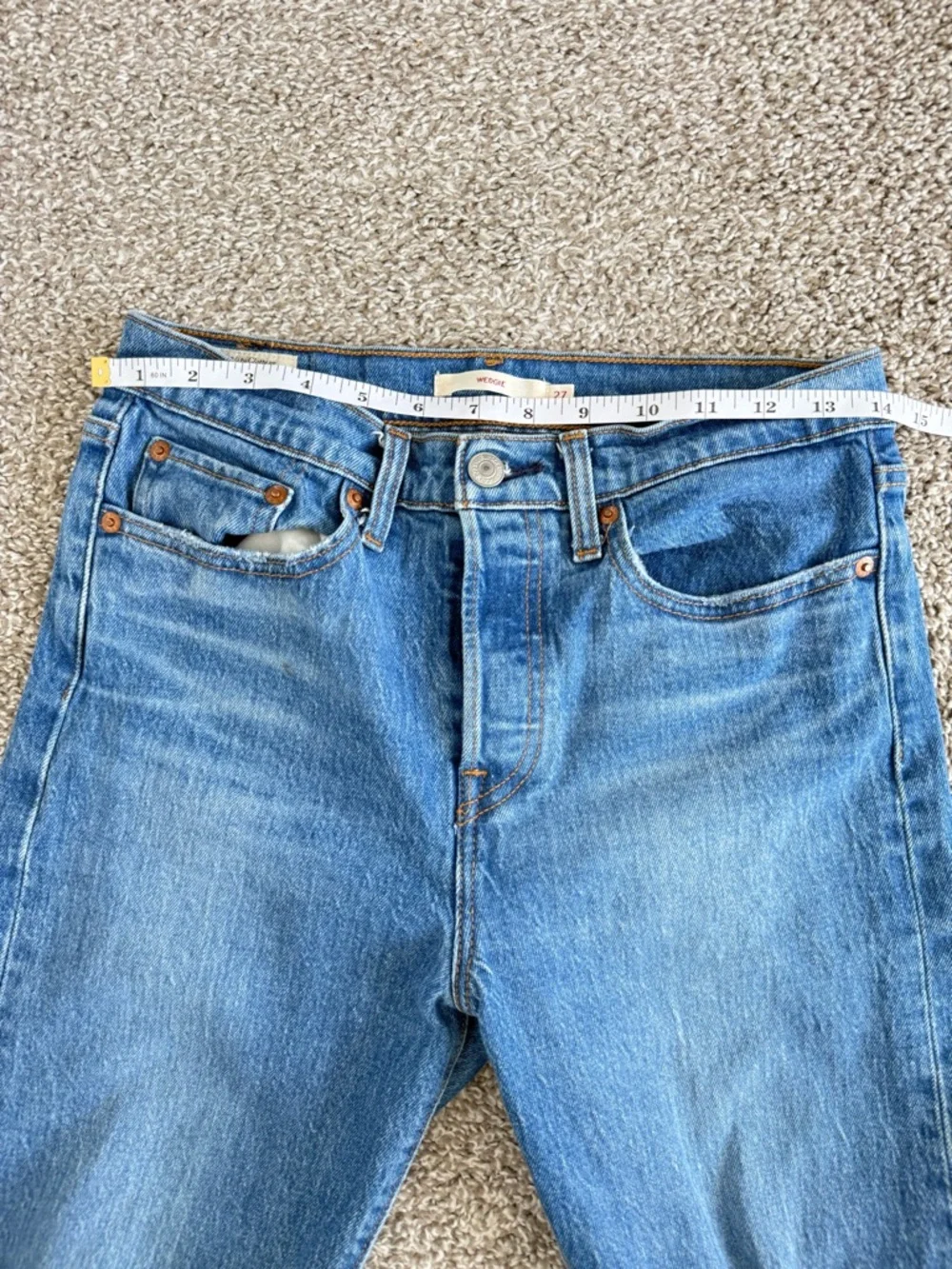 LEVI’S | 
Wedgie Icon Fit Ankle Women's Jeans Size 27 - Picture 14 of 16